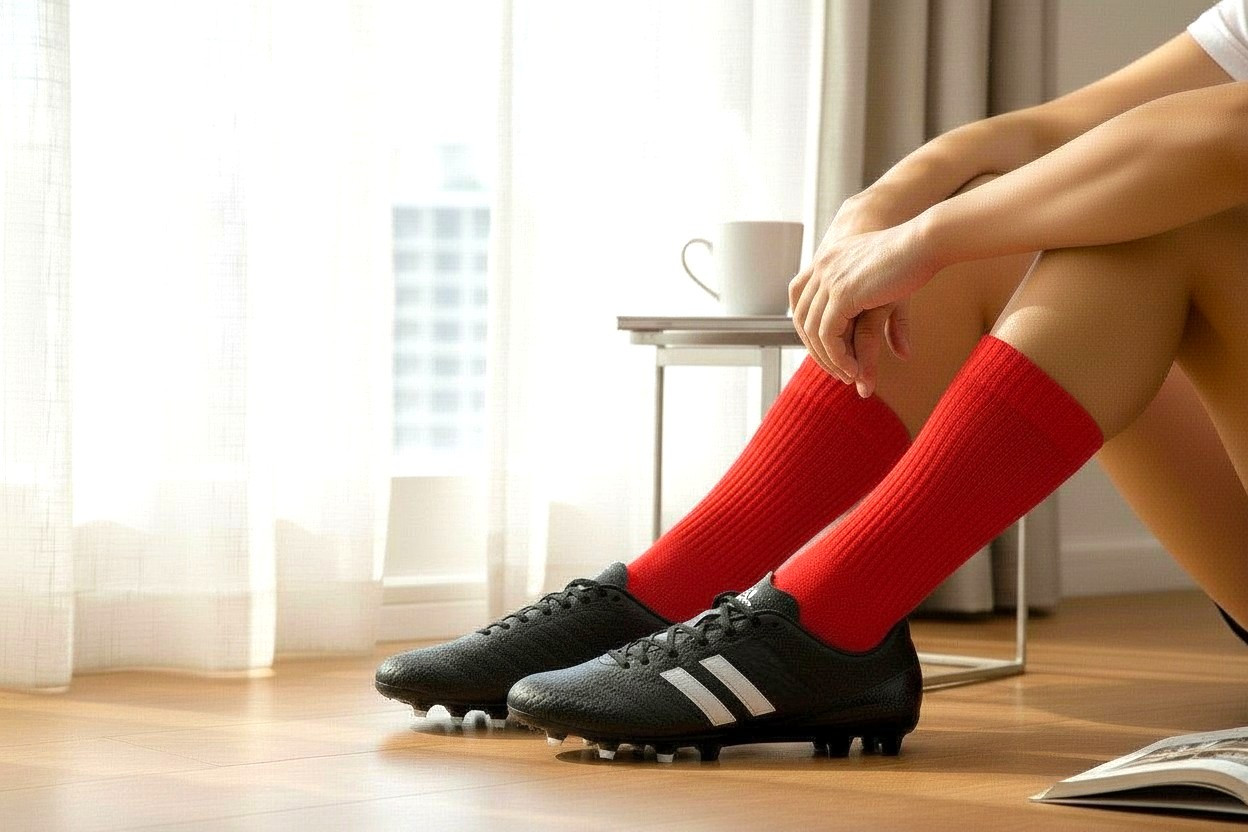 Soccer Socks - Pro Red