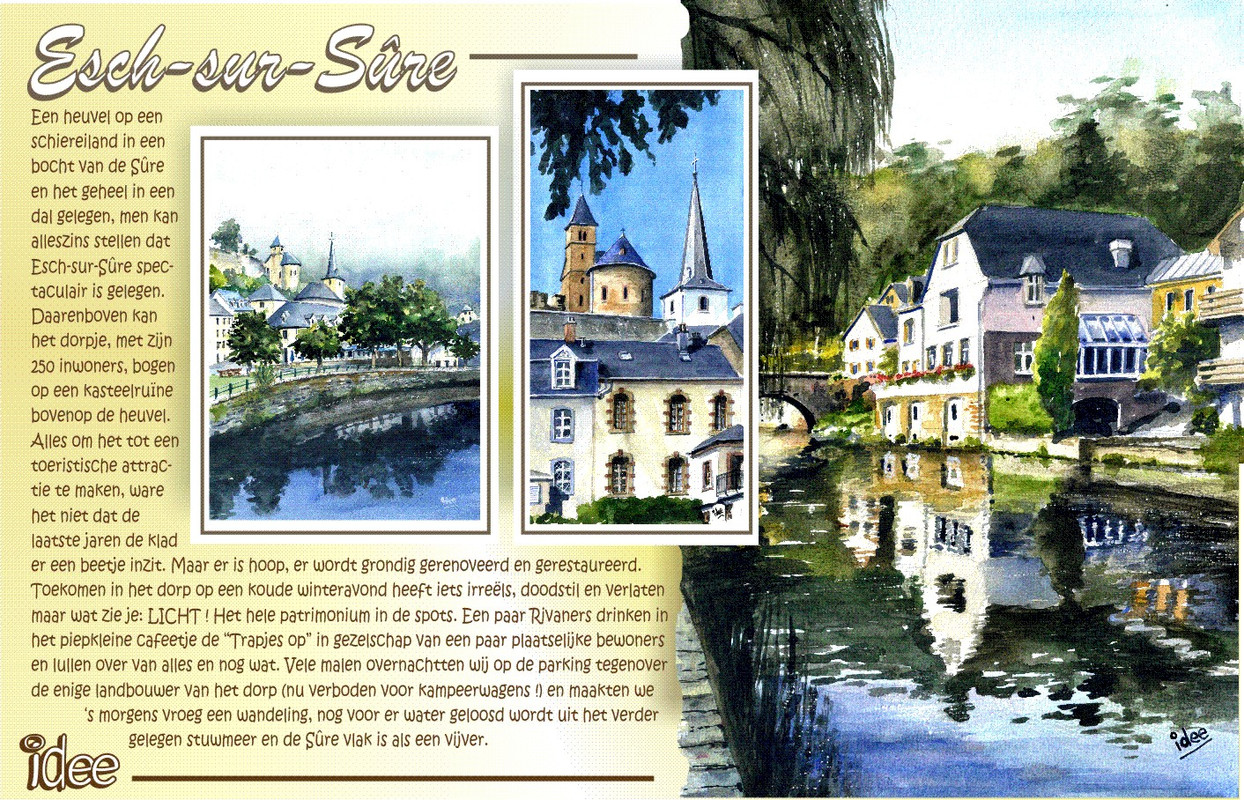 Esch-sur-Sûre.