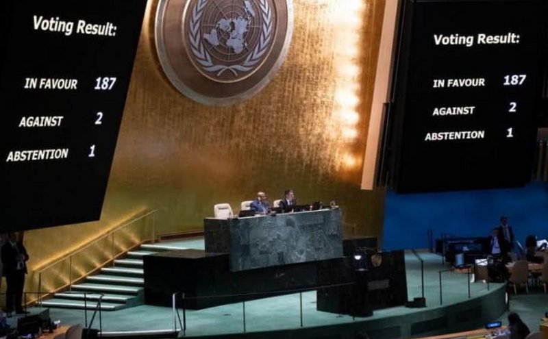 Votación en la ONU sobre el bloqueo de EEUU contra Cuba Votación en la ONU sobre el bloqueo de EEUU contra Cuba
