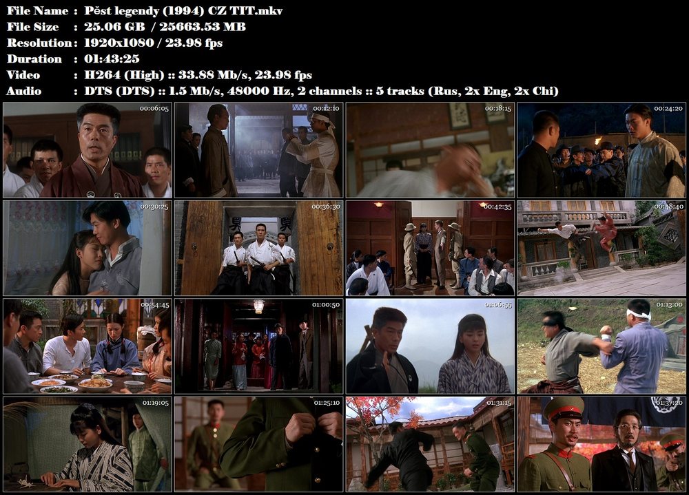 Re: Pěst legendy / Jing wu ying xiong / Fist of Legend (1994