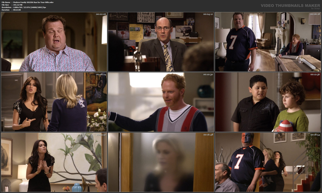 Modern Family S01E06 Run for Your Wife.mkv