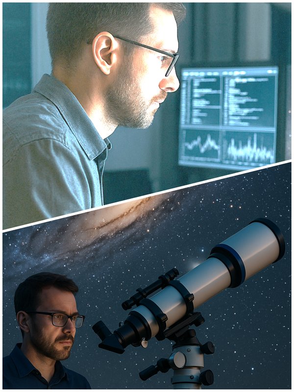 la percepci�n p�blica de lo que hace un Astr�nomo Profesional est� muy romantizada