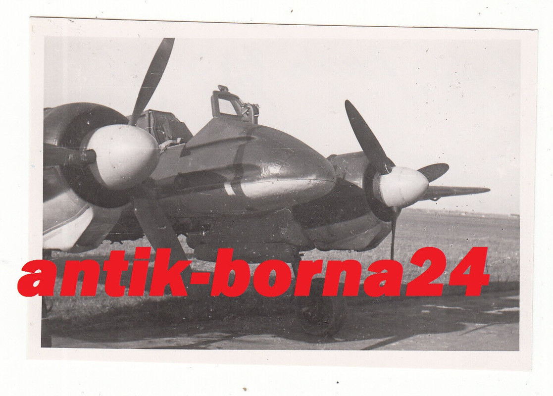 Foto Flugzeug Henschel HS 129 Büchsenöffner in Frankreich Paris Orly 1944 #123