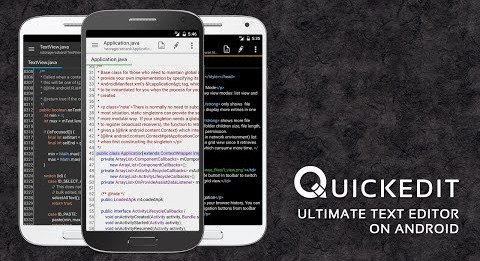 QuickEdit Text Editor - Writer & Code Editor v1.5.1 build 123