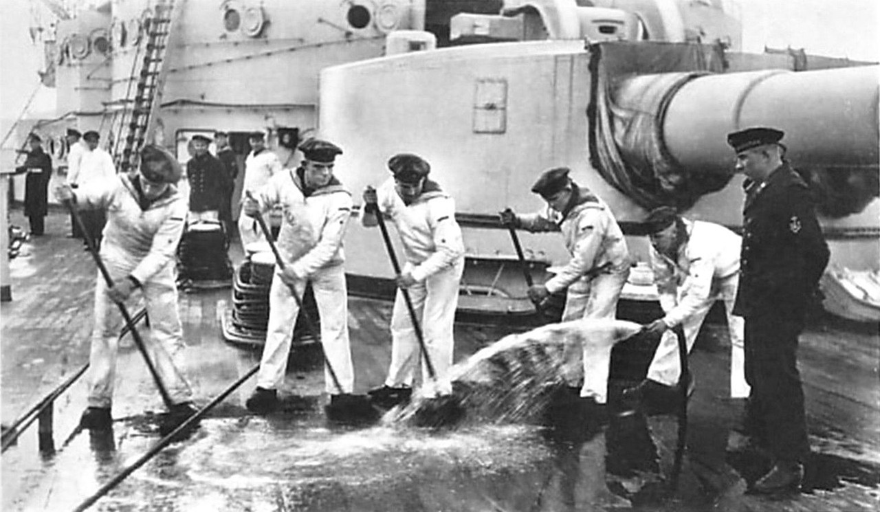 Приборка на юте