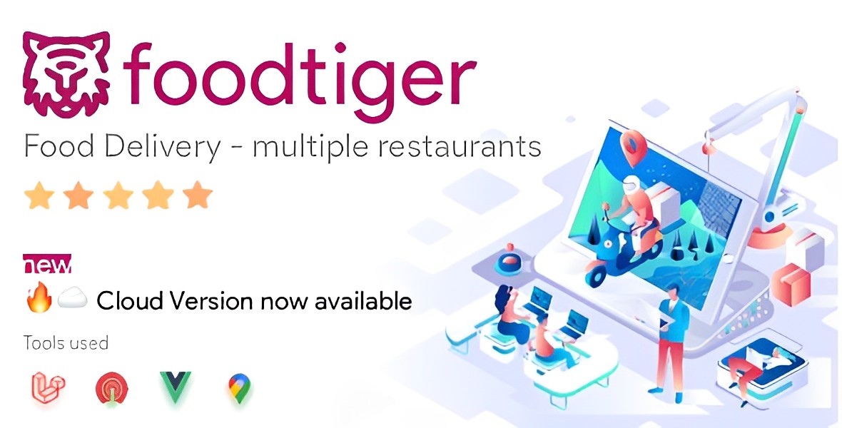 FoodTiger – Food delivery – Multiple Restaurants PHP Script