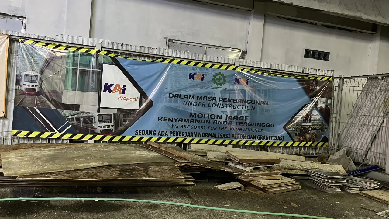 Revitalisasi Stasiun Depok Baru