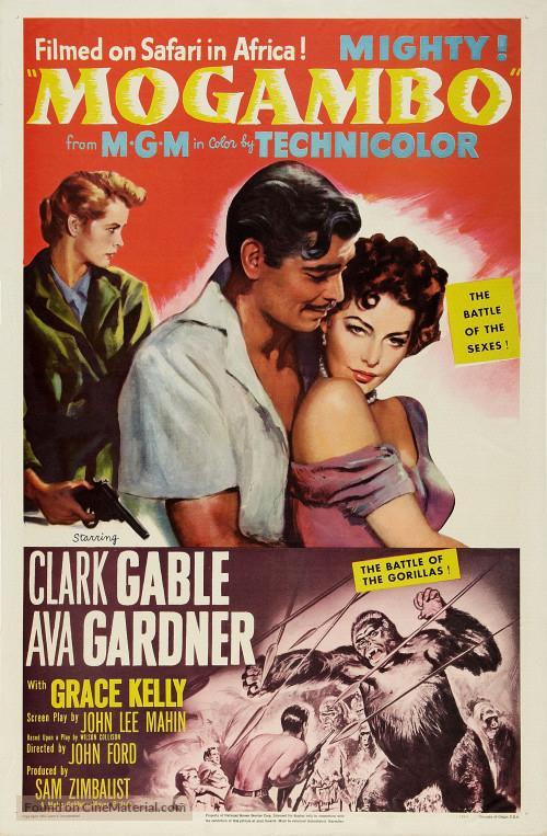 mogambo 705497214 large - Mogambo Dvdrip Español (1953) Aventuras Drama