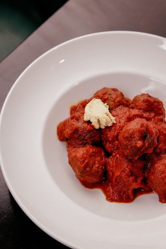 Polpette al sugo e cacioricotta