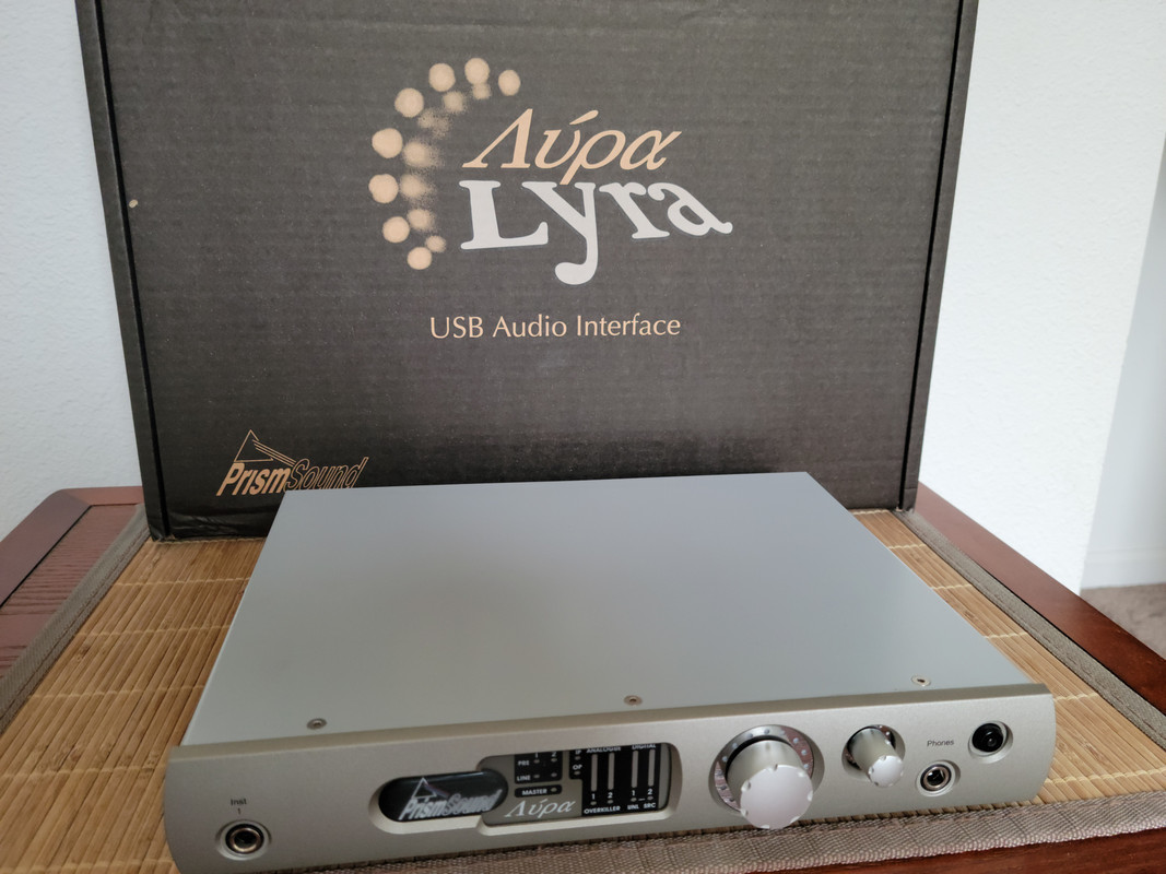 DTM・DAW Prism Sound Lyra1 Lyra 1 compact audio interface - Prism