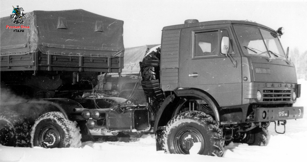 За рулём КамАЗ-4410 (4)