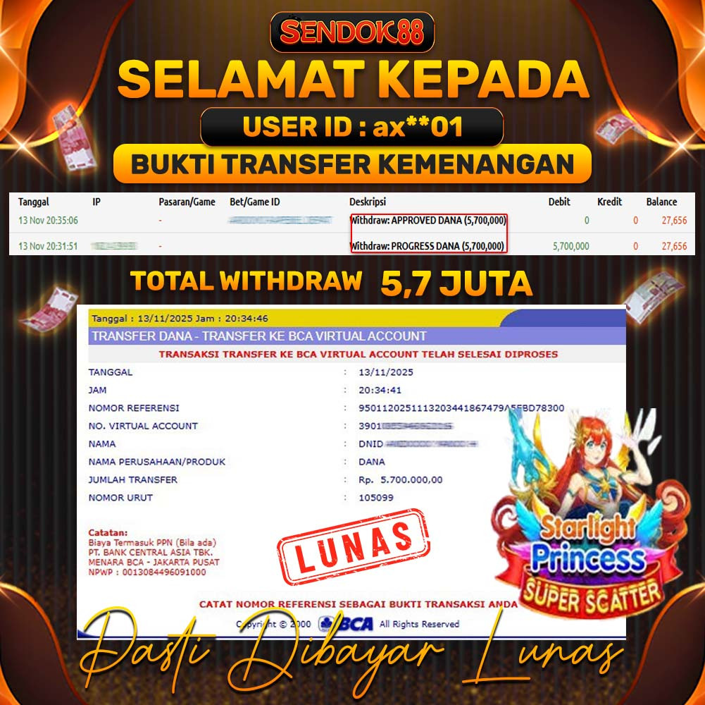 SENDOK88 JEPE! STARLIGHT PRINCESS SUPER SCATTER Rp 5.700.000,- LUNAS!