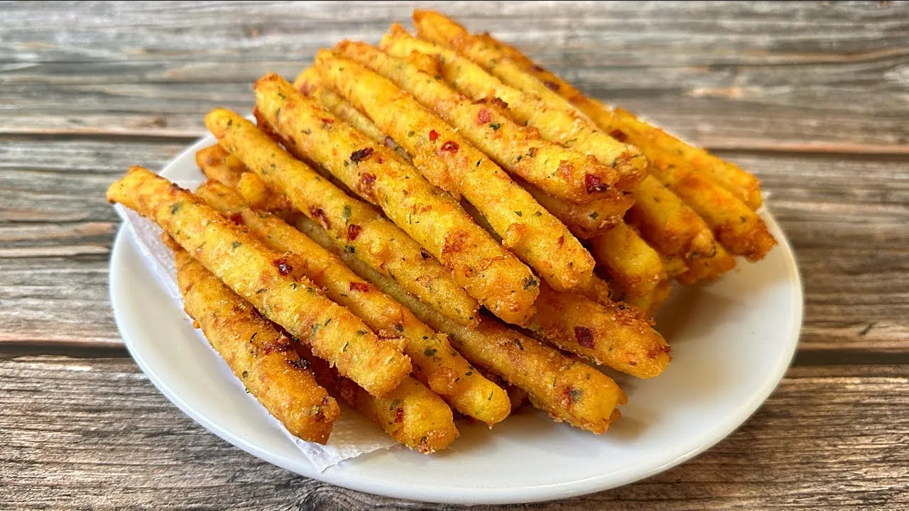 ¿Con antojo de un delicioso snack? Prepara unos palitos de zanahoria y papa