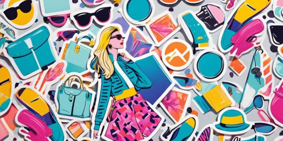 Icon Fashionista Stickers No Blur