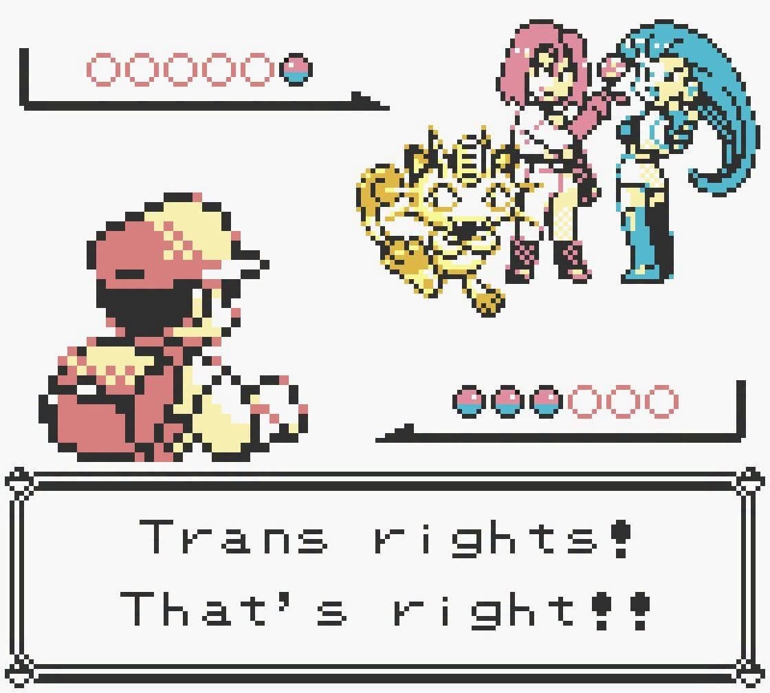 trans rights! thats right!