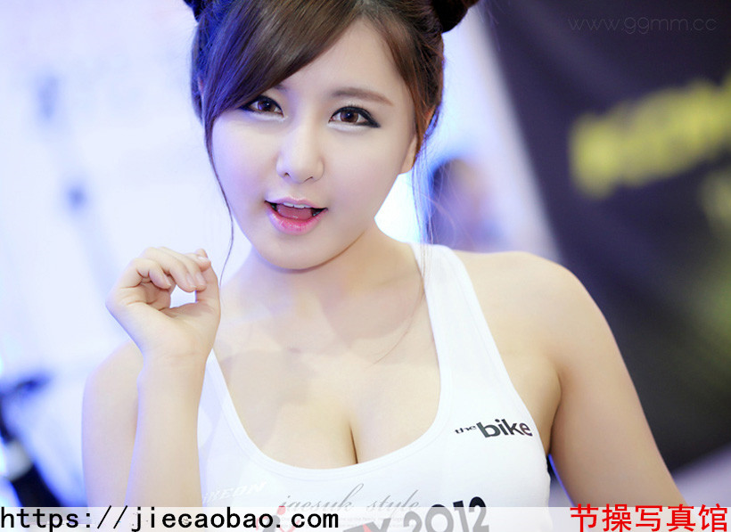 韩国大胸美眉车模 柳智惠 性感甜美写真集