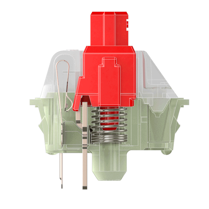 체리-키보드-적축