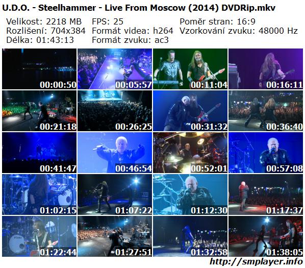U.D.O. - Steelhammer - Live From Moscow (2014)