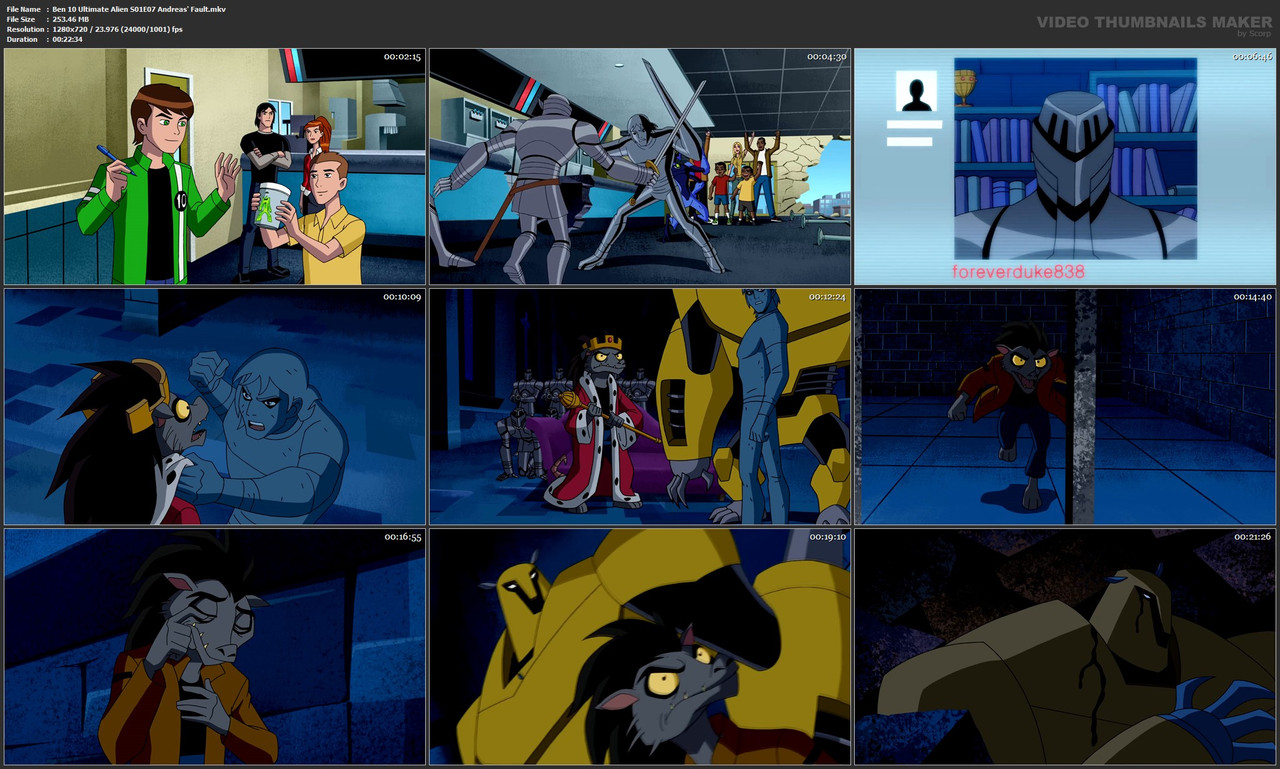 Ben 10 Ultimate Alien S01E07 Andreas' Fault.mkv