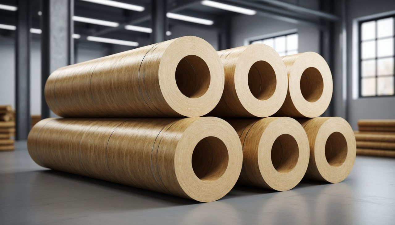 Цилиндры теплоизоляционные из минеральной ваты