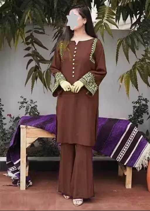 Embroidery Kurta Set Color 1 (KS175)