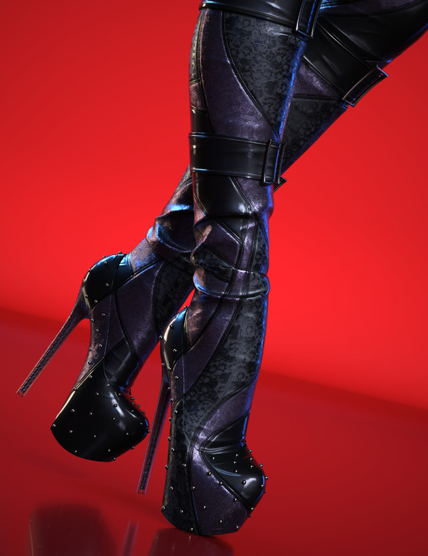 HM Zarinah Boots for Genesis 9 HM Zarinah Boots for Genesis 9