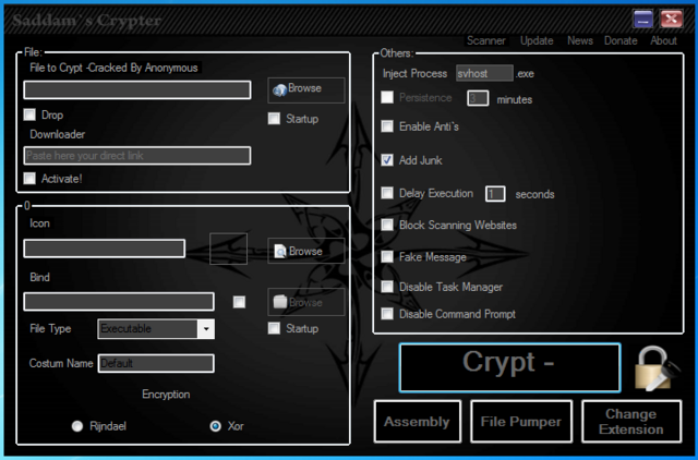 Saddam Crypter