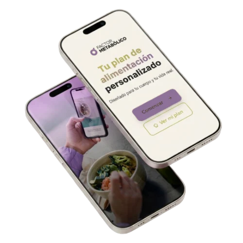 App Factor Pro mostrando plan personalizado