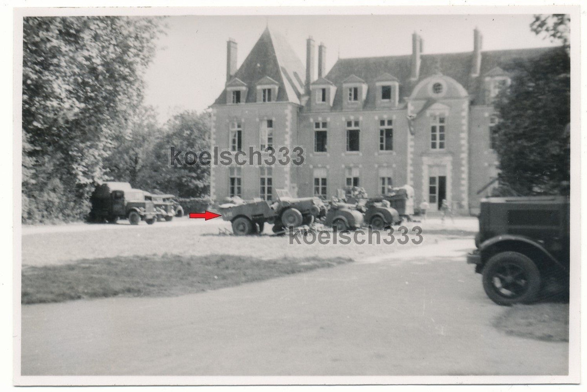 Schloß Quartier Frankreich KNA 44 französischer 