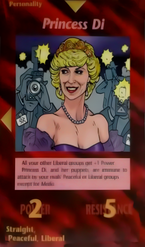 Princess Di card