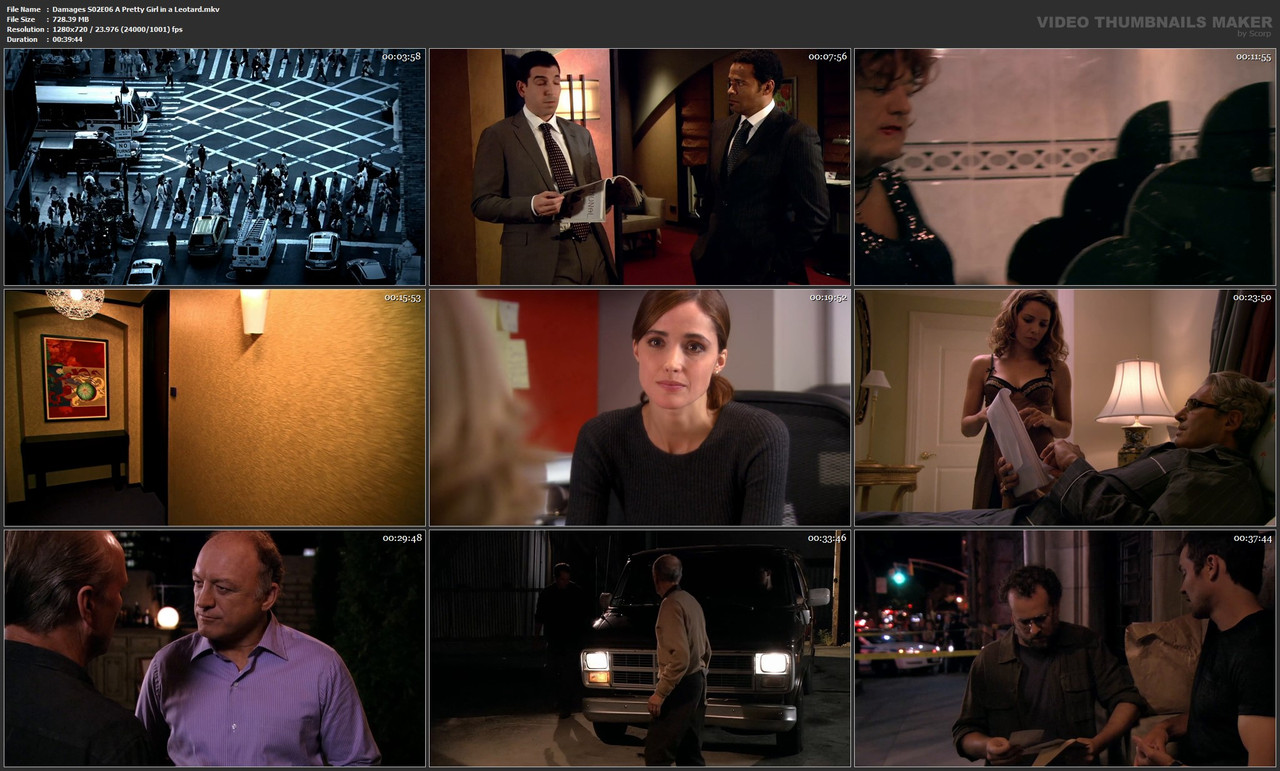 Damages S02E06 A Pretty Girl in a Leotard.mkv