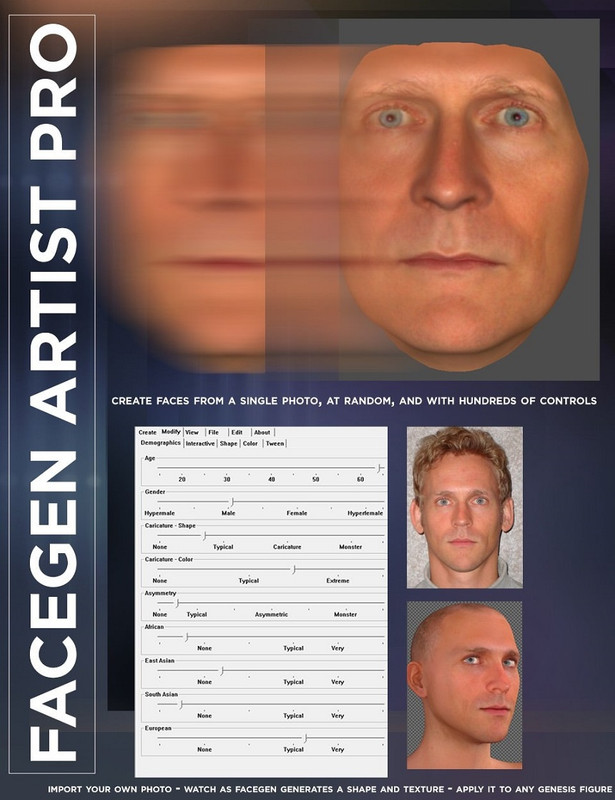 FaceGen Artist 3.8 (x64 Win)