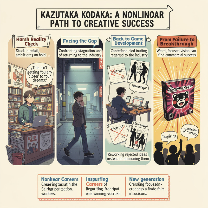 Japanese game developer working on visual novel and mystery game creation