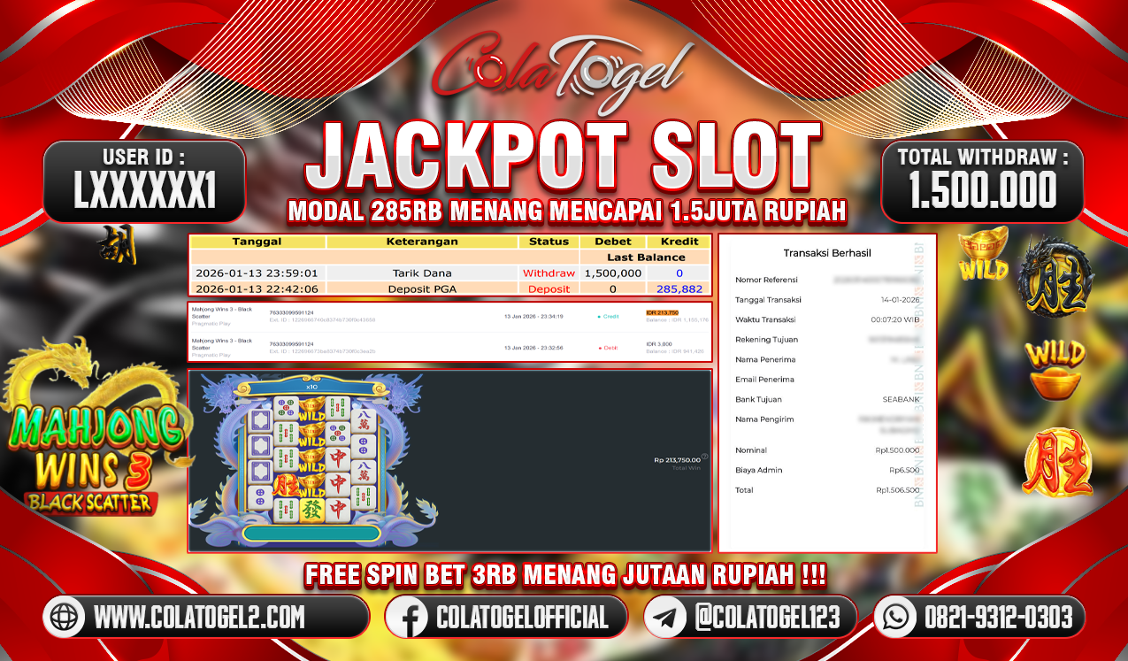 JACKPOT SLOT GACOR!!