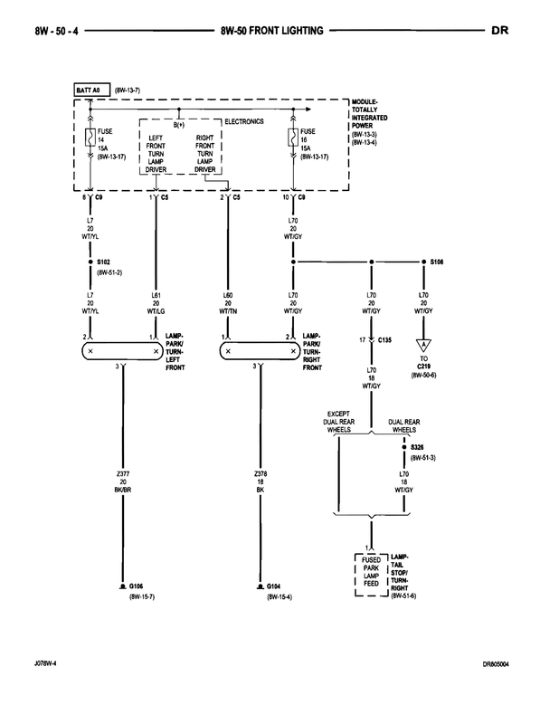 Turn signal wiring which is which? Cummins Diesel Forum