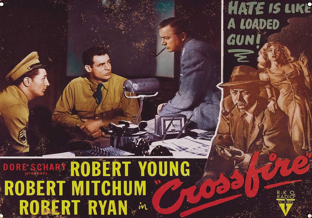 Křížový výslech / Crossfire (1947)