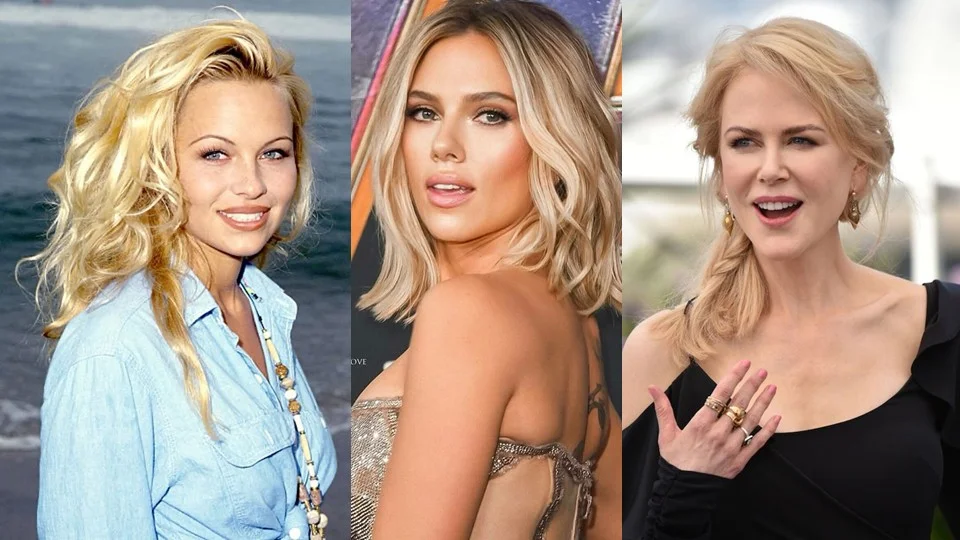 Exemple de femmes printemps clair en colorimétrie 12 saisons Exemple de femmes printemps clair en colorimétrie 12 saisons