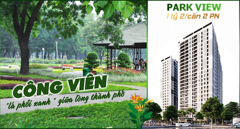 Công viên Bình hòa 9ha cạnh bên căn hộ park View Thuận An