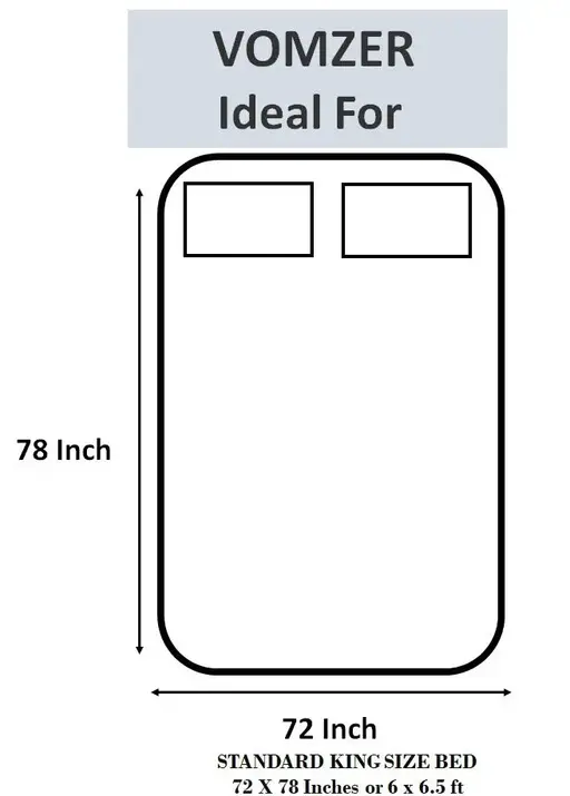 Fitted Cotton king size bedsheet with elastic and 2 pillow cover Color 1 (R602)