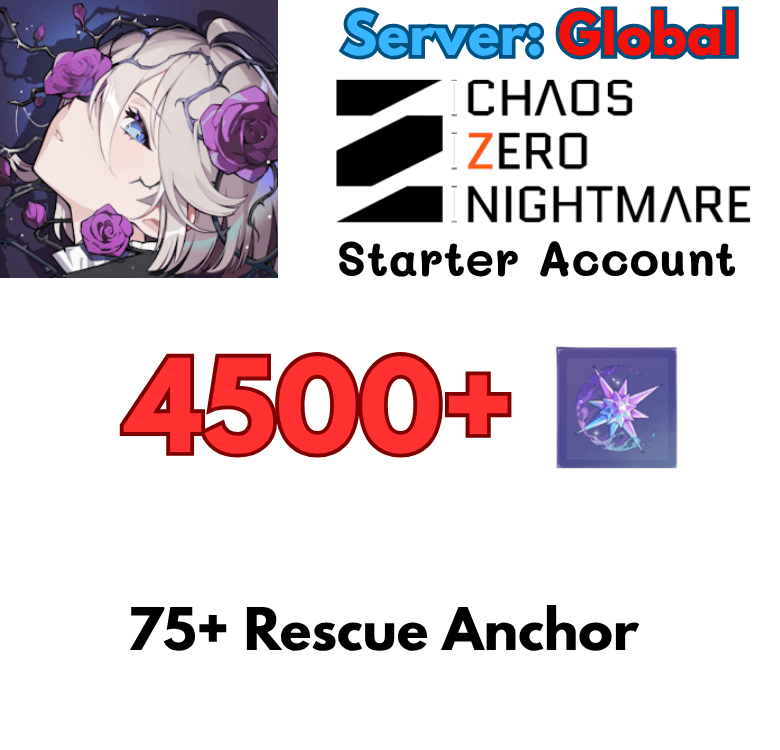 [Global] Chaos Zero Nightmare Starter Account Reroll