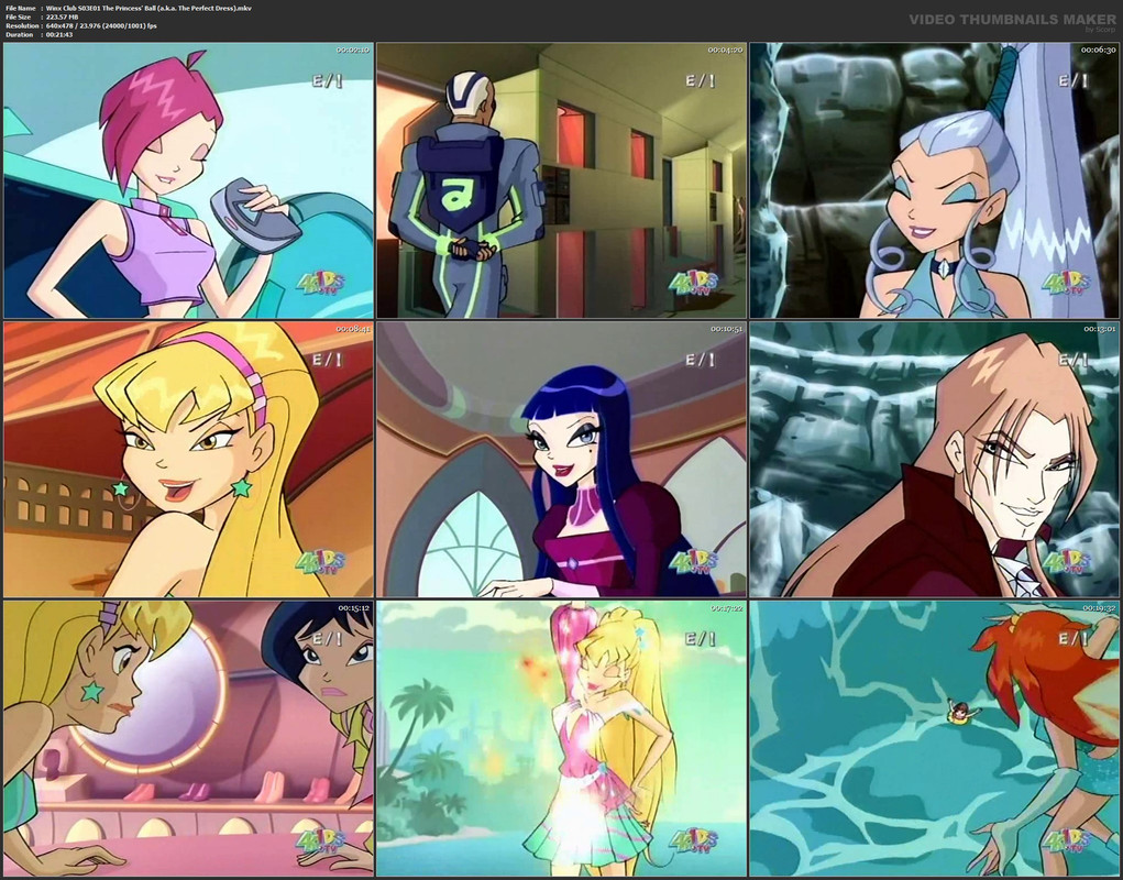 Winx Club S03E01 The Princess' Ball (a.k.a. The Perfect Dress).mkv