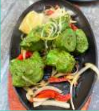 2. Plato Haryali De Pollo Tikka