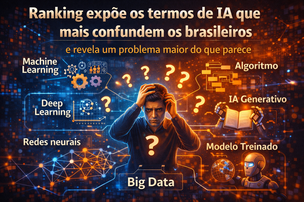 Ranking expõe o que os brasileiros mais temem na IA — e os números não mentem