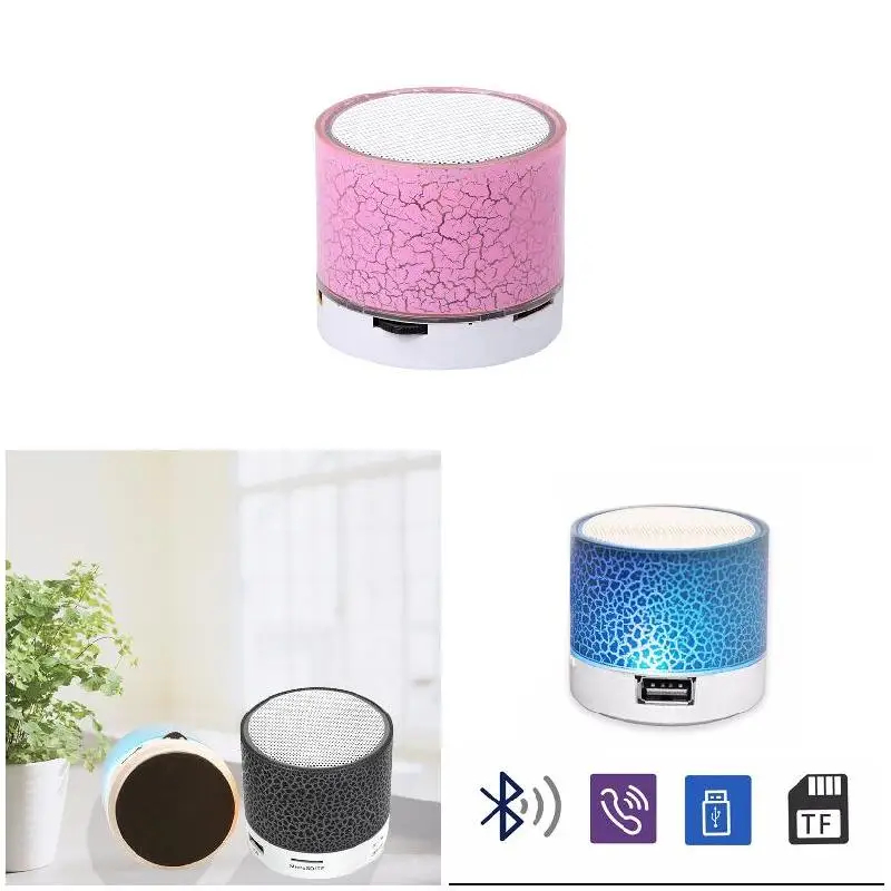 Colour LED speaker