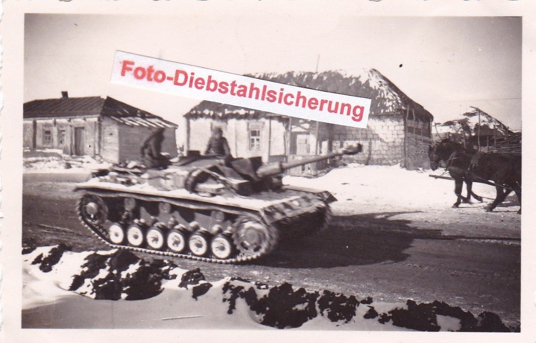 Foto elite Sturmgeschütz III Sd.Kfz. 142 im Oste