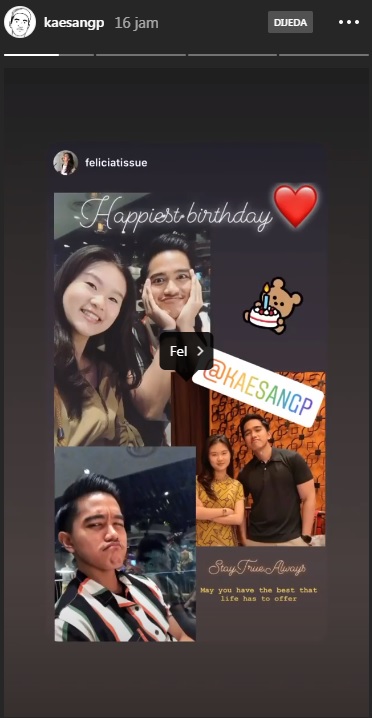 Instagram @kaesangp