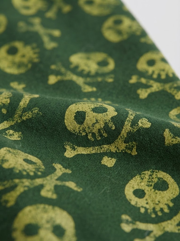 Green Skull T-Shirt — model 2