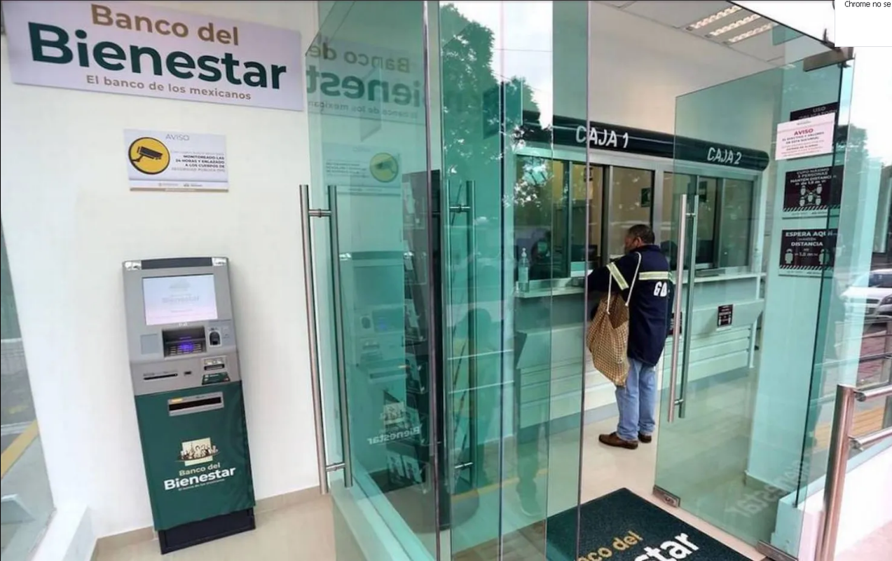 Ladrón roba cajero del Banco del Bienestar y se lleva una sorpresa