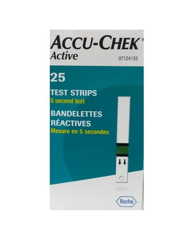 Accu-Chek Active 25 Bandelettes