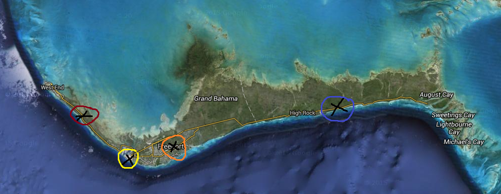 Map of the island 2